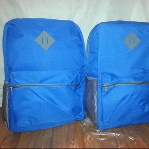 School backpack, Made out of heavy duty 600 Denier material, 2 side mesh Pocket